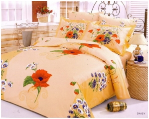 Двуспальное постельное белье "Daisy" / артикул: 100-26