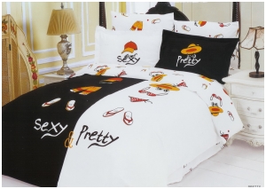 Двуспальное постельное белье "PRETTY" / артикул: 100-98