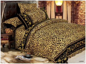 Полутораспальное постельное белье "LEOPAR" / артикул: 401-24