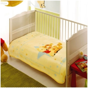 Плед для новорожденных "BABY TIGGER POOH" / артикул: Б-112