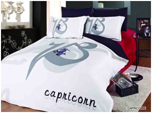 Двуспальное постельное белье "CAPRICORN" (Зодиак Козерог) / артикул: 400-329