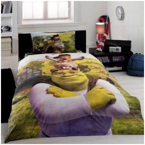 Детское постельное белье TAC SHREK THREE IN ONE   артикул  20-030