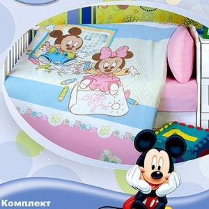 Постельное бельё для новорожденных Disney Ясли Микки