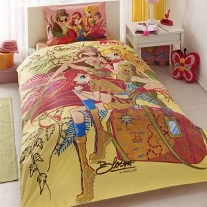 Детское постельное белье TAC  WINX GROUP NATURE LOVE  артикул: 20-1097