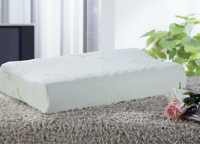 код 157 Подушка анатомическая  Memory Foam "пена с памятью"  состав - латексная пена  размер (x1)/ 40х60х14 pds005 замена фото