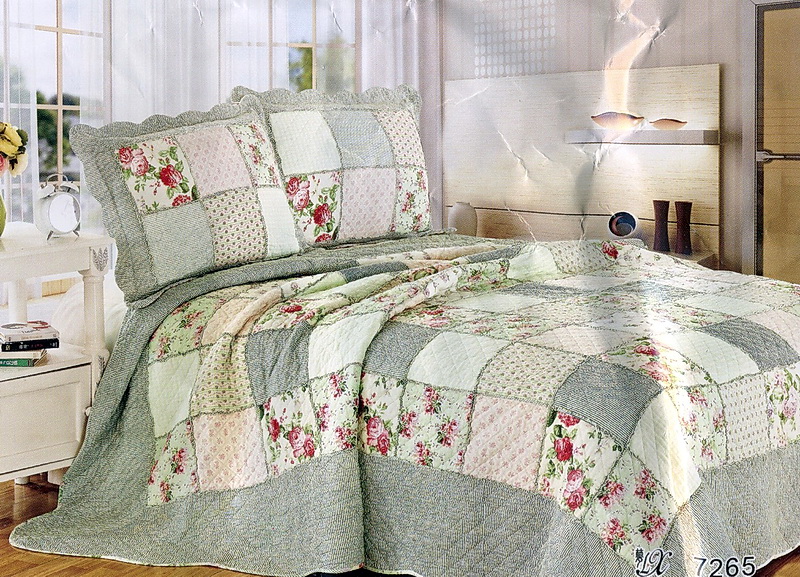 Покрывало Patchwork  Код 046  Покрывало (X1) / 220X240  Наволочка (X2) / 50X70 pk284