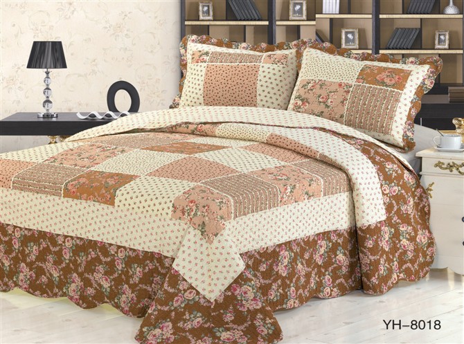 Покрывало Patchwork  Код 046  Покрывало (X1) / 230X250  Наволочка (X2) / 50X70 pk305-3