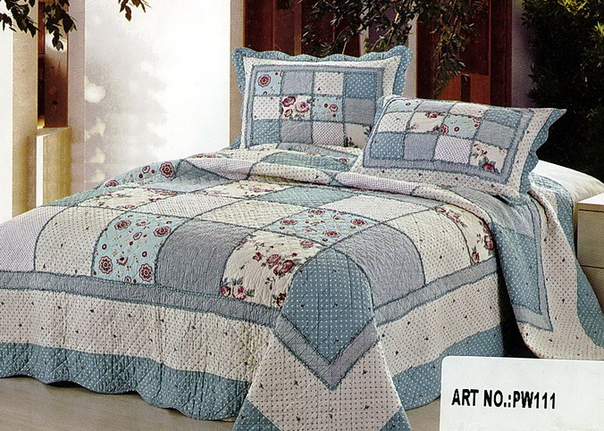 Покрывало Patchwork  Код 046  Покрывало (X1) / 230X250  Наволочка (X2) / 50X70 pk341-3
