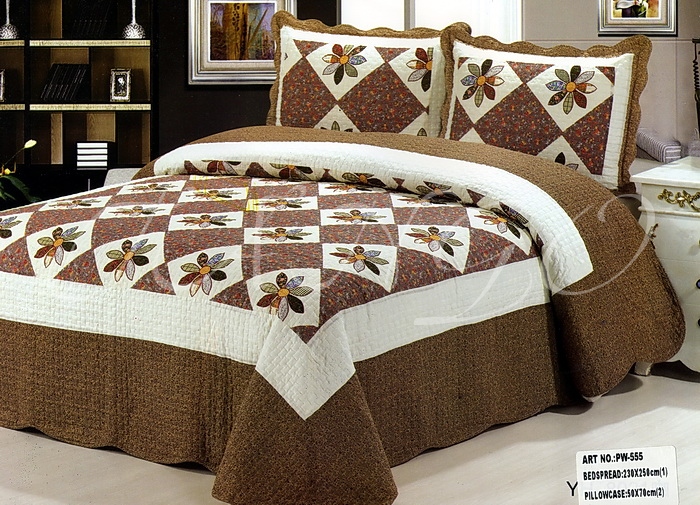 Покрывало Patchwork  Код 046  Покрывало (X1) / 230X250  Наволочка (X2) / 50X70 pk398-c1