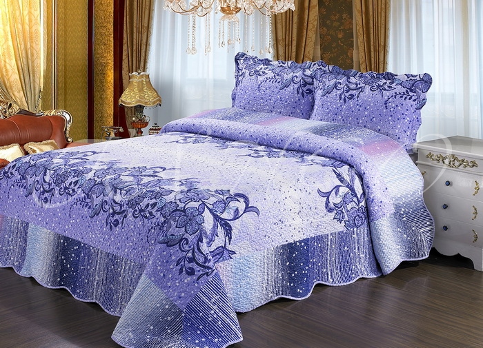 Покрывало Patchwork  Код 046  Покрывало (X1) / 240X260  Наволочка (X2) / 50X70 pw-482