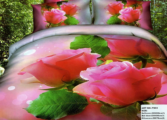 Постельное бельё Код 021  Пододеяльник (X1) / 200х220  Простыня (X1) / 220X245  Наволочка (X2) / 50X70 cs808-3