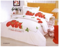 Полутораспальное постельное белье "Strawberry" / артикул: 102-46