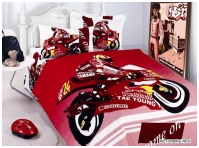 Детское постельное белье "MOTORBIKE" (красный) / артикул: 403-02