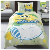 Детское постельное белье "SPONGE BOB BED TIME" / артикул: 10-