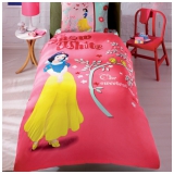 Детское постельное белье TAC  SNOW WHITE THE SWEETEST с двусторонним пододеяльником и наволочкой артикул  20-225