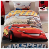 Детское постельное белье "CARS 3D" (с двусторонним пододеяльником и наволочкой) / артикул: 20-52