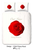Двуспальное постельное белье DAILY ROOSE RED / артикул 100-484