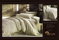Двуспальное постельное белье жаккард Romance CASSIA артикул 400-7389