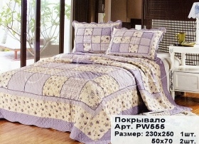 Покрывало Patchwork  Код 046  Покрывало (X1) / 230X250  Наволочка (X2) / 50X70 pk403-3